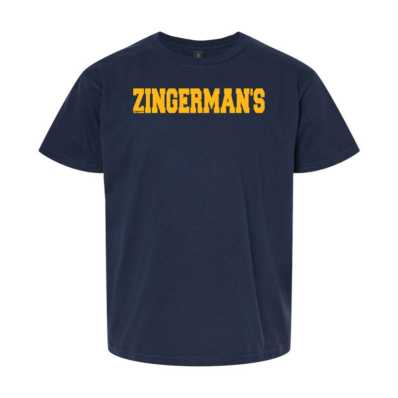 Youth Zingerman's Grad Unisex Soft Style T-Shirt - Navy