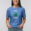 Words of Wonder Malady Remedy T-Shirt- Carolina Blue