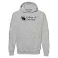 UK College of Fine Arts Hooded Pullover Sweatshirt - Sport Grey