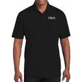 PIKE Greek Letters Polo - Black