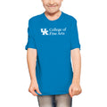 UK College of Fine Arts Youth T-Shirt - Sapphire