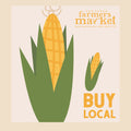 Farmers Market Tote Bag - Corn