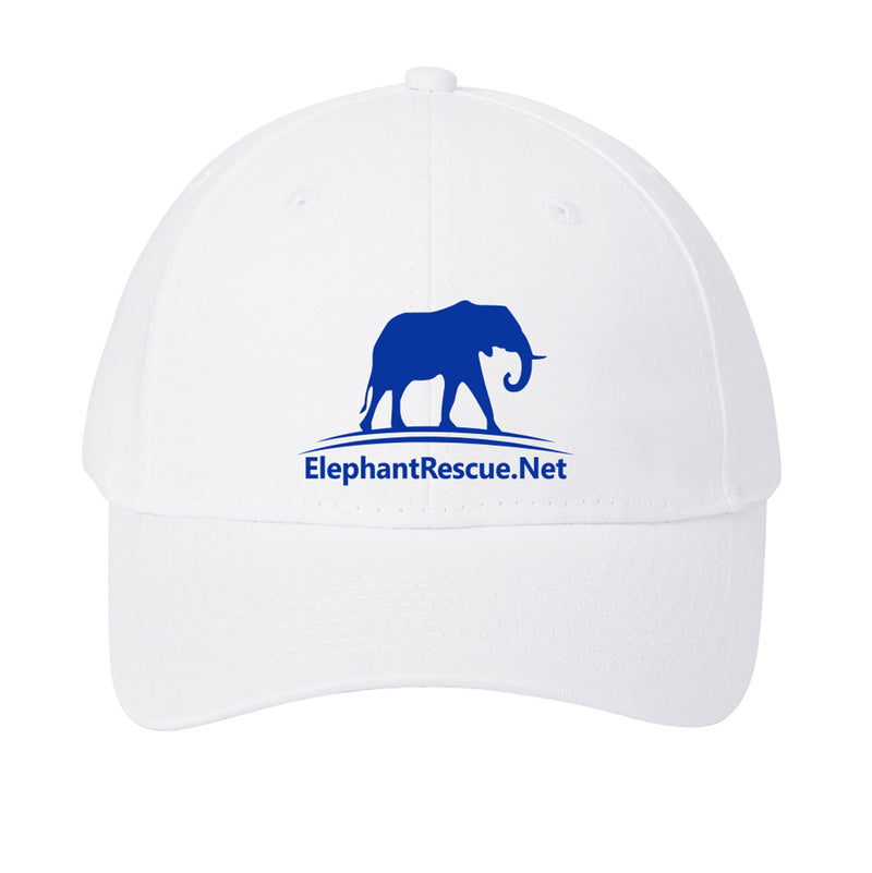 ElephantRescue.Net Hat - White