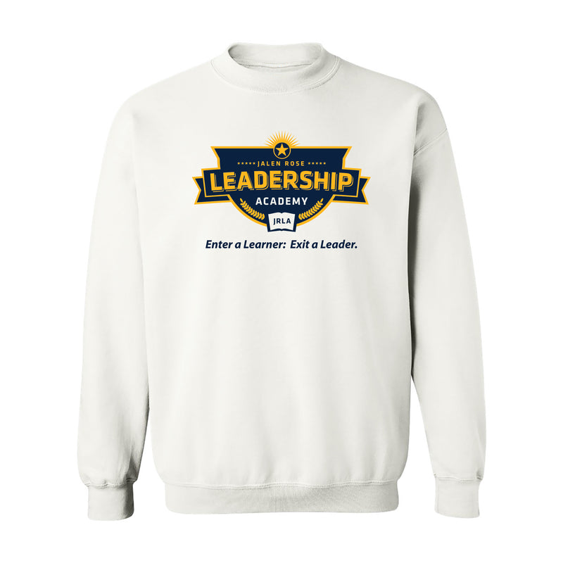 JRLA Crest Crewneck - White