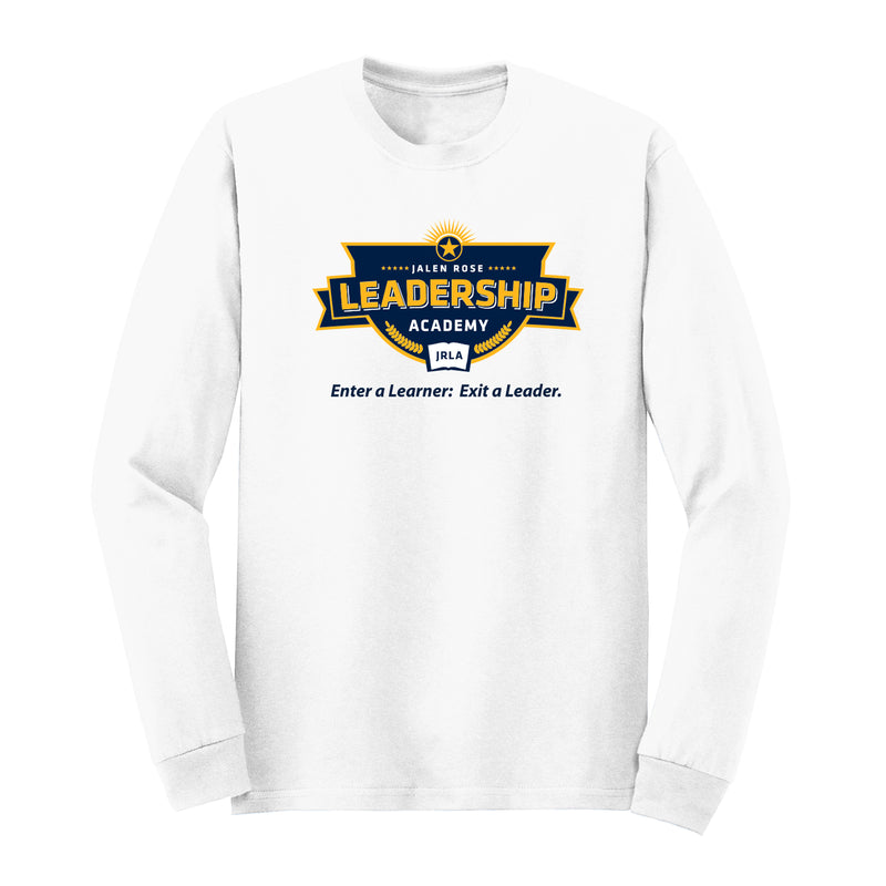 JRLA Crest Long Sleeve - White