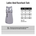 2 A Days Ladies Racerback Tank Top - Heather Grey