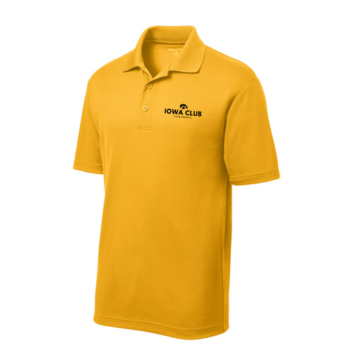 Sacramento Iowa Club Embroidered Polo - Gold