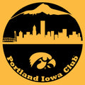 Portland Iowa Club Crew Sweatshirt - Gold