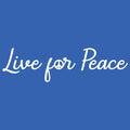 Live For Peace Unisex Long-Sleeve T-shirt - Royal