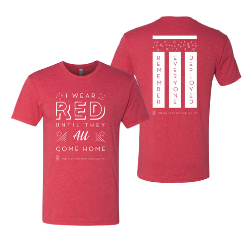 I Wear Red Unisex T-shirt - Red