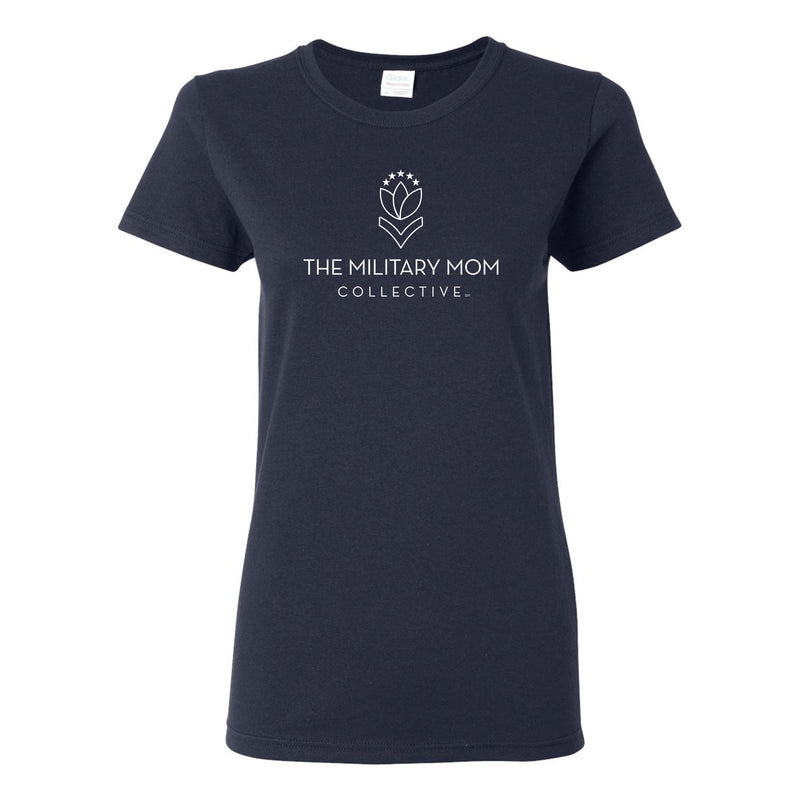 The Military Mom Collective Missy Fit T-Shirt - Navy