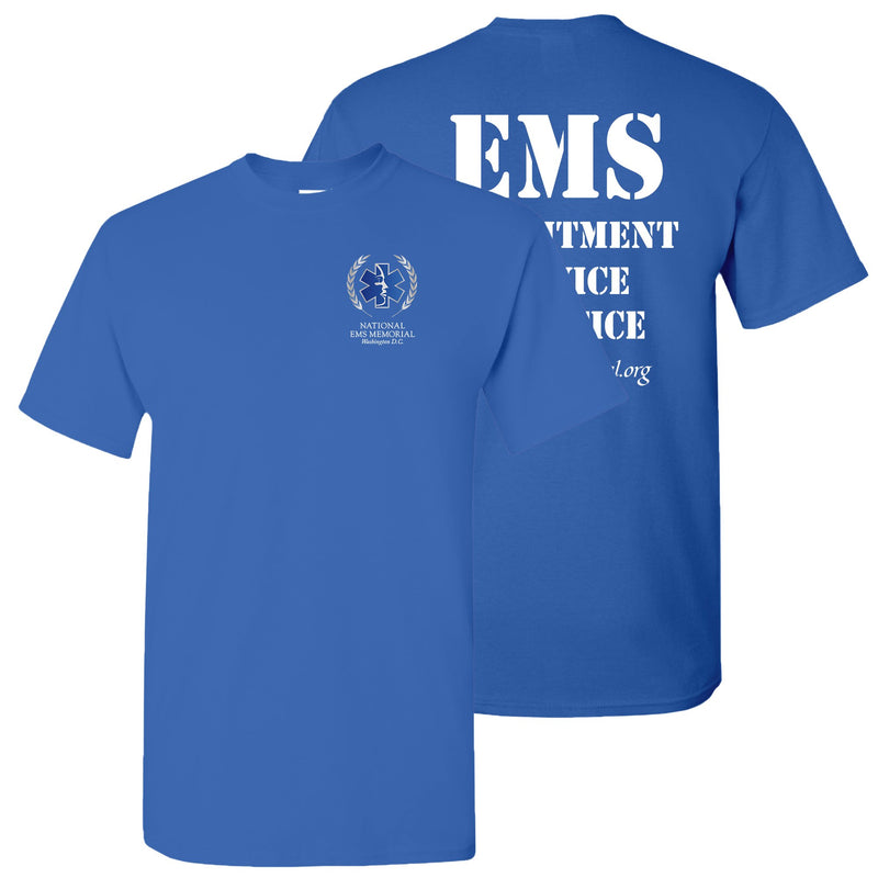 National EMS Memorial Unisex Tee - Royal