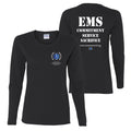 National EMS Memorial Ladies Long-Sleeve Tee - Black