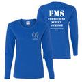 National EMS Memorial Ladies Long-Sleeve Tee - Royal