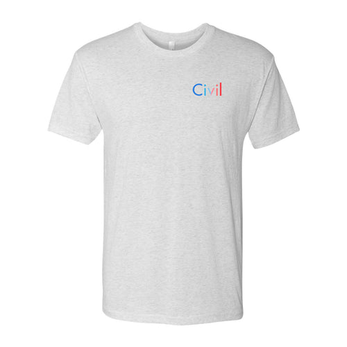 Civil Media Next Level Premium T-Shirt - White