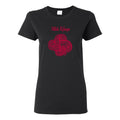 Milele Kifungu Womens T-Shirt Red Logo - Black