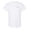 Purdue Orbital Left Chest Logo Unisex T-Shirt - White