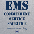 National EMS Memorial Unisex Long-Sleeve Tee - Sport Grey