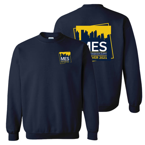 MES Crewneck Pullover Sweatshirt - Navy