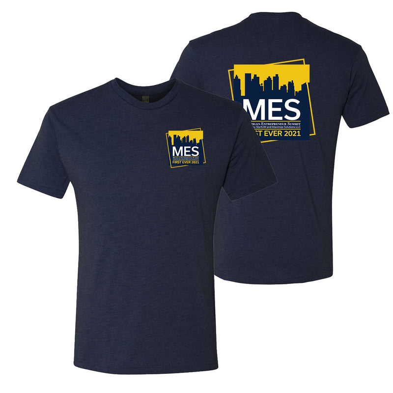 MES Unisex Triblend T-Shirt - Vintage Navy