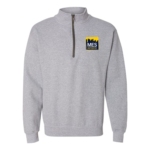 MES Classic Quarter Zip Sweatshirt - Sport Grey