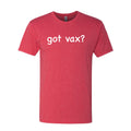 Got Vax? Unisex Triblend T-Shirt - Vintage Red