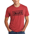 VAXXED! Unisex Triblend T-Shirt - Vintage Red