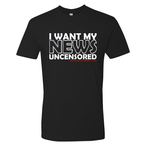 Brothers Uncensored News Uncensored Unisex T-Shirt - Black