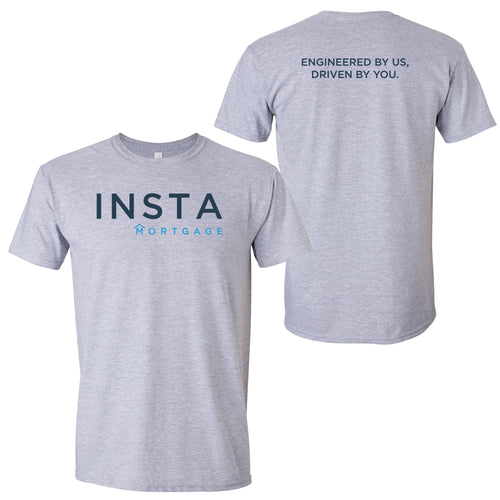 Insta Mortgage Unisex Soft-Style T-Shirt - Sport Grey