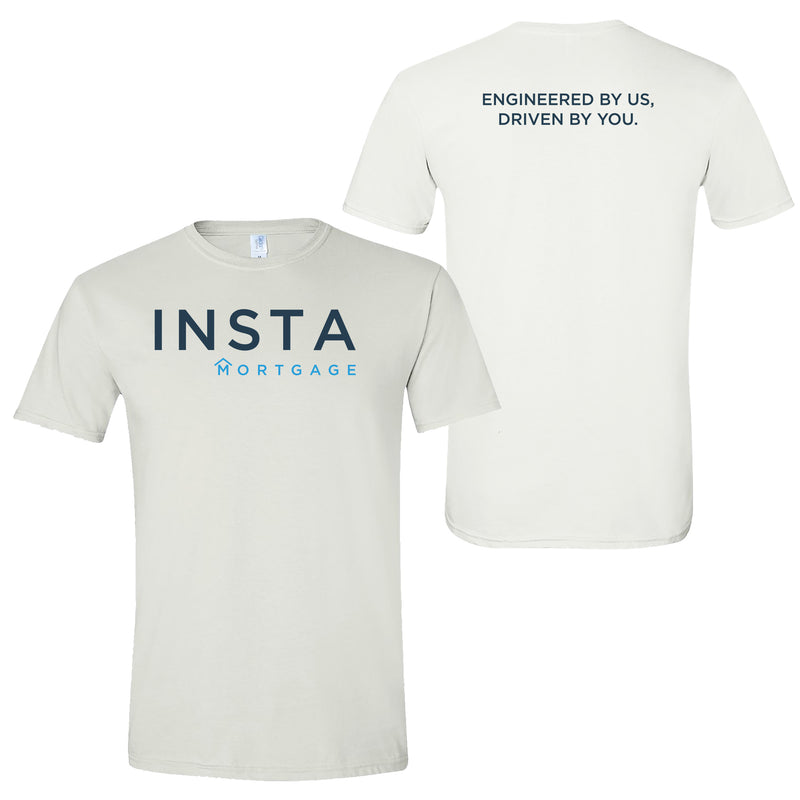Insta Mortgage Unisex Soft-Style T-Shirt - White