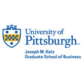 Pitt Business - Katz Logo RacerMesh Polo - White
