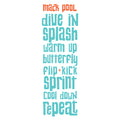 Mack Pool Dive In Youth T-Shirt - White