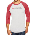 JGA 3/4 Sleeve Baseball Raglan T-Shirt - Vintage Red