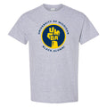 UMBA Maize & Blue Fist T-Shirt - Sport Grey