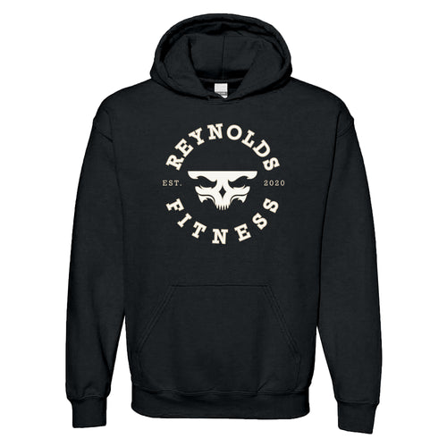 Reynolds Fitness Skull Hooded Sweatshirt - Black
