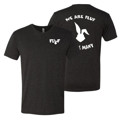 We Are Fluf Unisex Triblend T-Shirt - Vintage Black