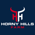 Horny Hills Farms 1/4 Zip Sweatshirt - Navy