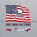 Hot Rod Factory Full Zip Hoodie - Sport Grey