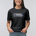Leverich Racing Two Sided Classic Logo T-Shirt - Dark Heather