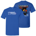 Leverich Racing Two Sided Classic Logo T-Shirt - Royal