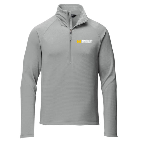 UM Transplant North Face 1/4 Zip Fleece - Grey