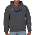 Leverich Racing Graphic Logo Hooded Sweatshirt - Dark Heather