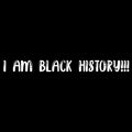 I Am Black History Unisex SoftStyle T-Shirt - Black
