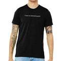 I Have An Interesting Past Triblend T-Shirt - Solid Black