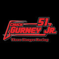 Three Stooges Racing Gurney Jr Unisex Cotton T-Shirt - Black