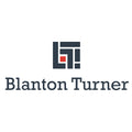 Blanton Turner Unisex Color Logo Cotton T-Shirt - White