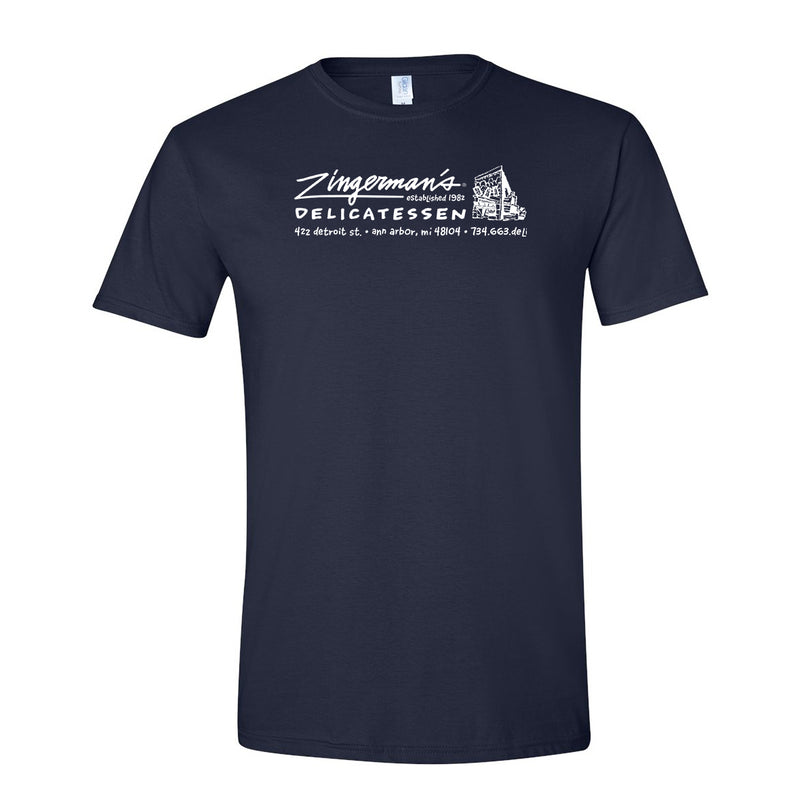 Zingerman's Souvenir Unisex T-Shirt - Navy
