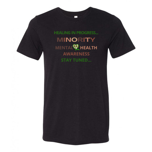 4th Quarter Faith Healing in Process T-Shirt- Solid Black