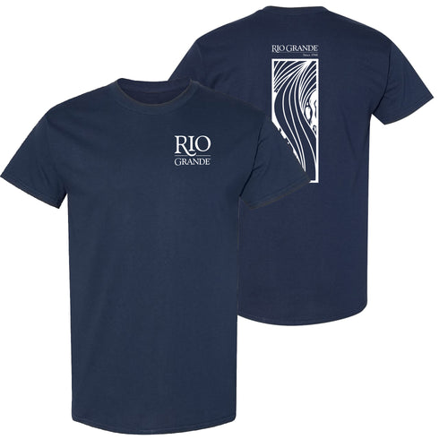 Basic Rio Shirt Design Uni-sex T-Shirt- Navy