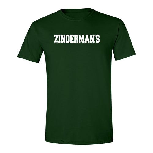 Zingerman's Block Logo T-Shirt- Forest Green